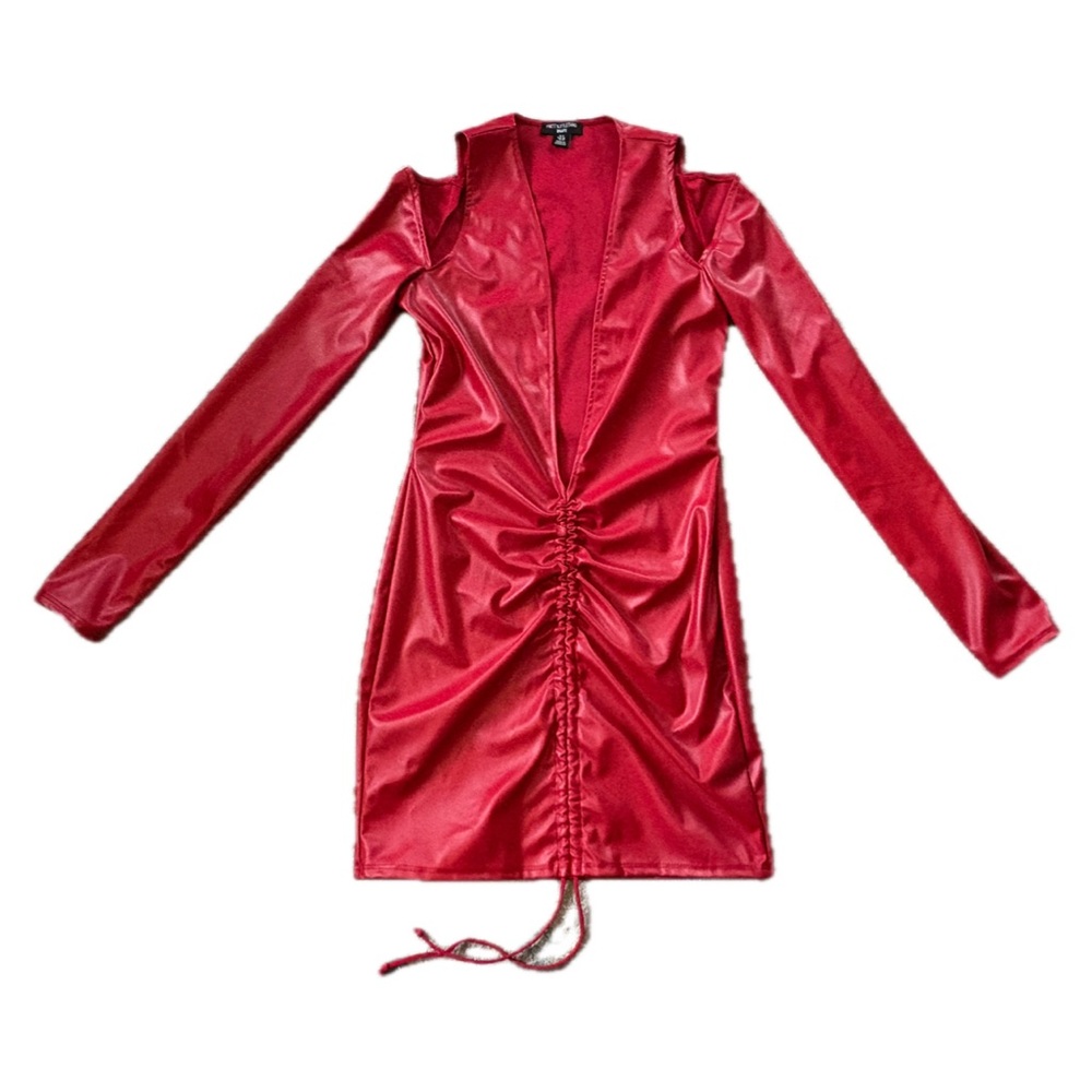 PrettyLittleThing Vibrant Red Dress